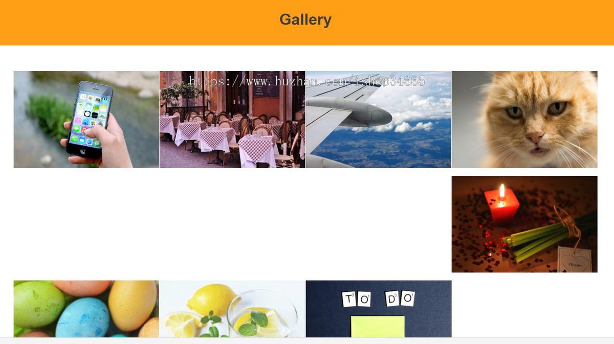 儿童创意美术培训HTML5模板