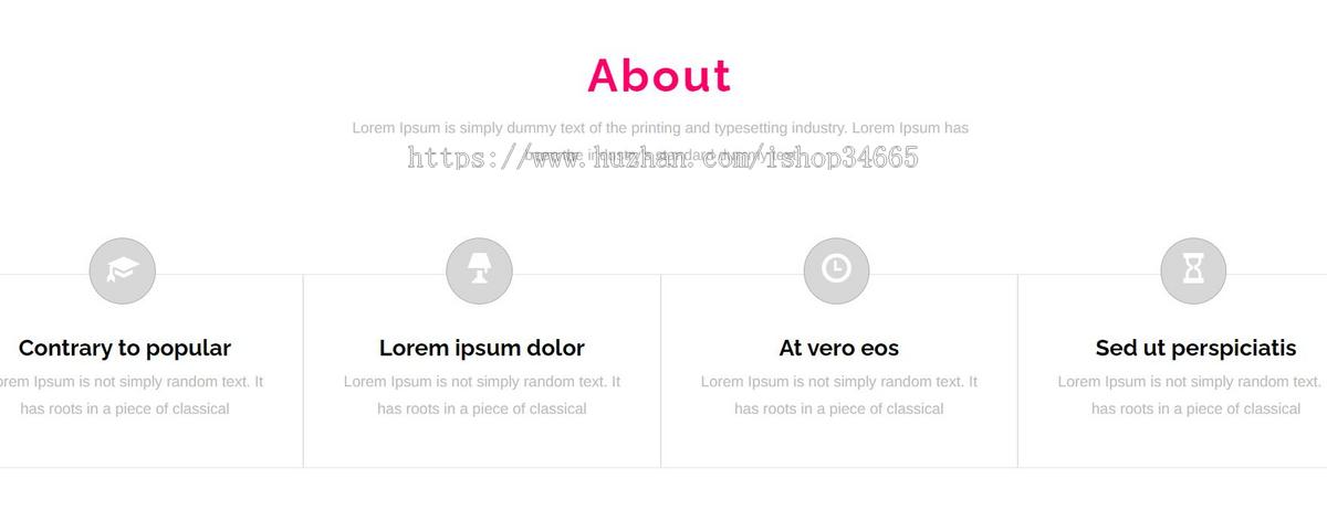 儿童课堂宽屏响应式html5模板