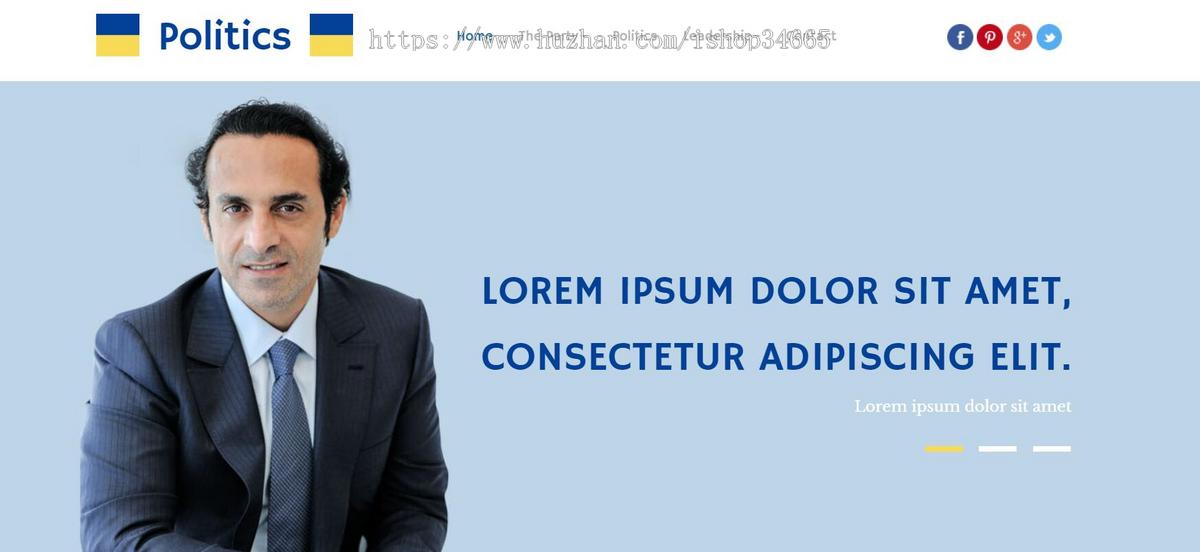 出国留学机构企业官网模板