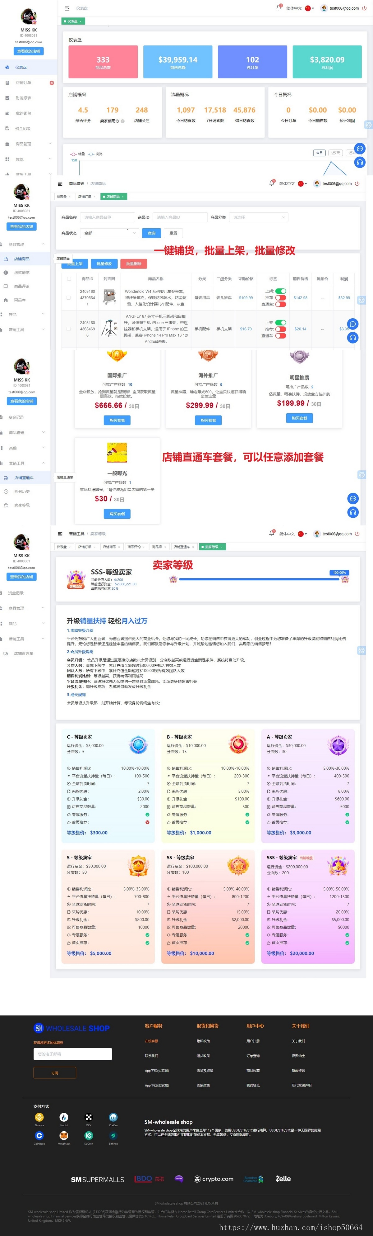 全开源Java商城多语言跨境电商外贸商城TikToK shop内嵌商城I商家入驻批量下单I支持担保