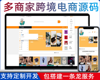 b2b2c跨境电商购物商城源码/多语言多商户跨境商城源码