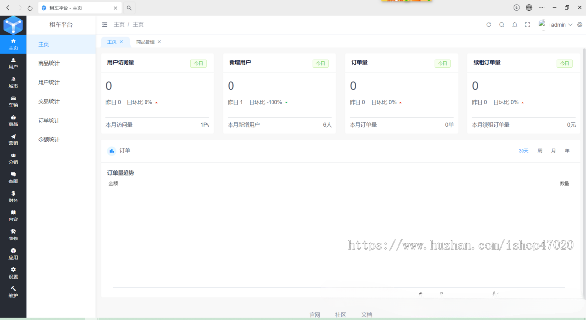 2026运营级摩托车租赁小程序电动车租赁系统地图找车扫码租车小程序租车系统开源可二开