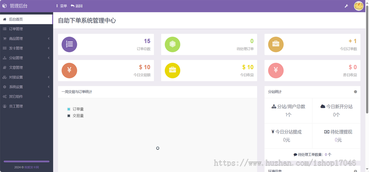 自动发卡源码/个人发卡系统/虚拟物品自助卡密发送/支持易支付支付宝当面/店主亲测