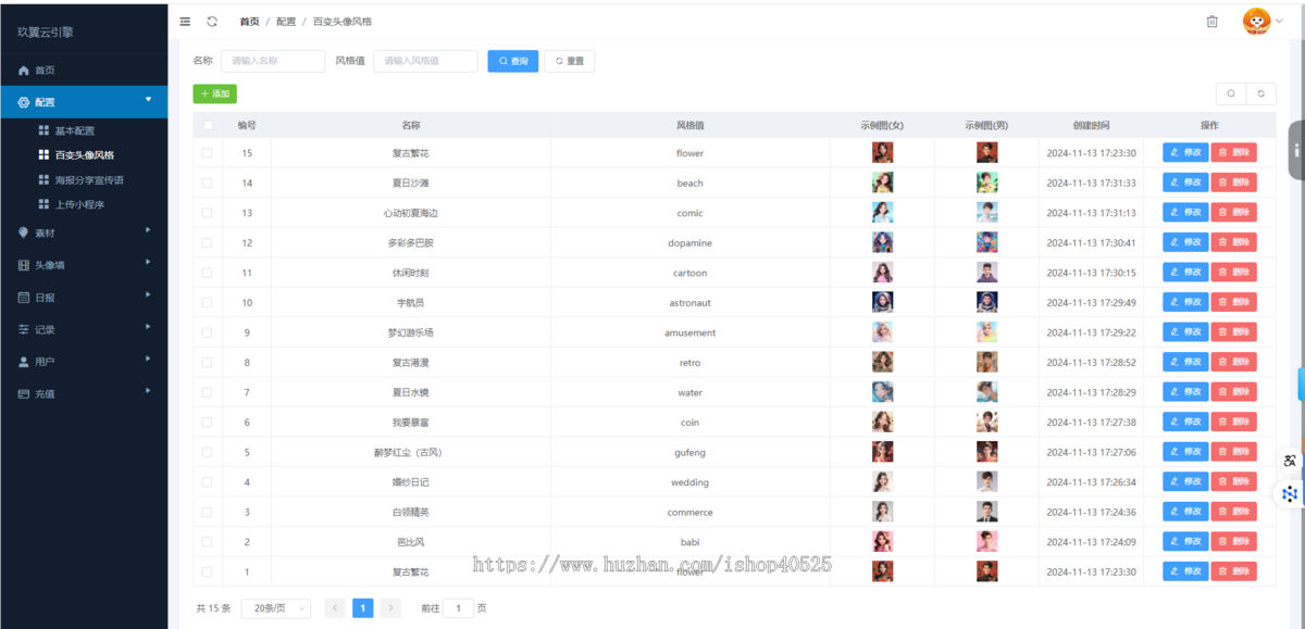 AI写真AI节日头像小程序流量主变现神器百变头像AI头像小程序抖音微信双合一系统