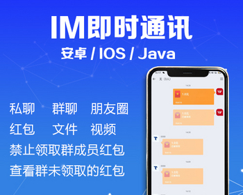 网云2024年12月IM即时通讯私聊群聊禁止领取红包原生双端APP