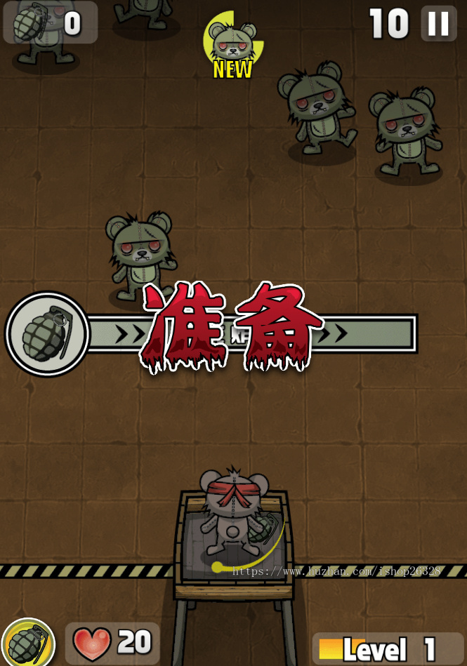 HTML休闲在线小游戏狙击类吸粉引流游戏源码微信游戏抢滩登陆老鼠版