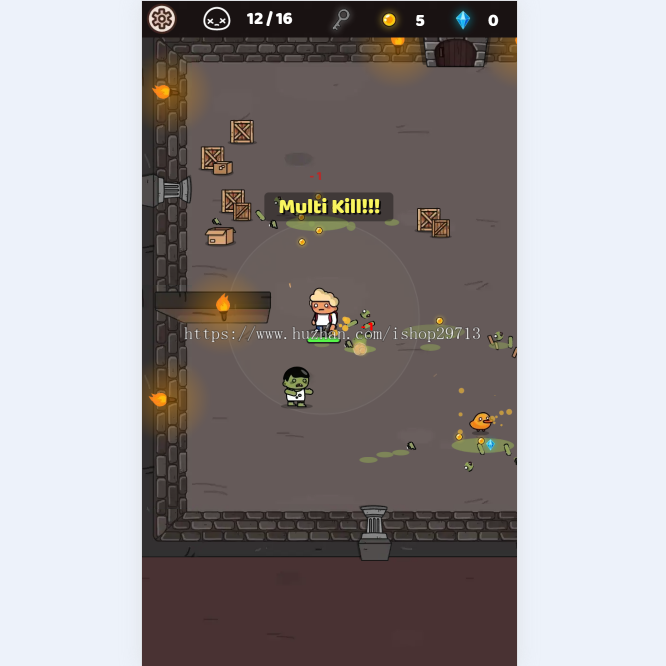 HTML5休闲小游戏《史蒂夫和鸭子射手》带广告接口