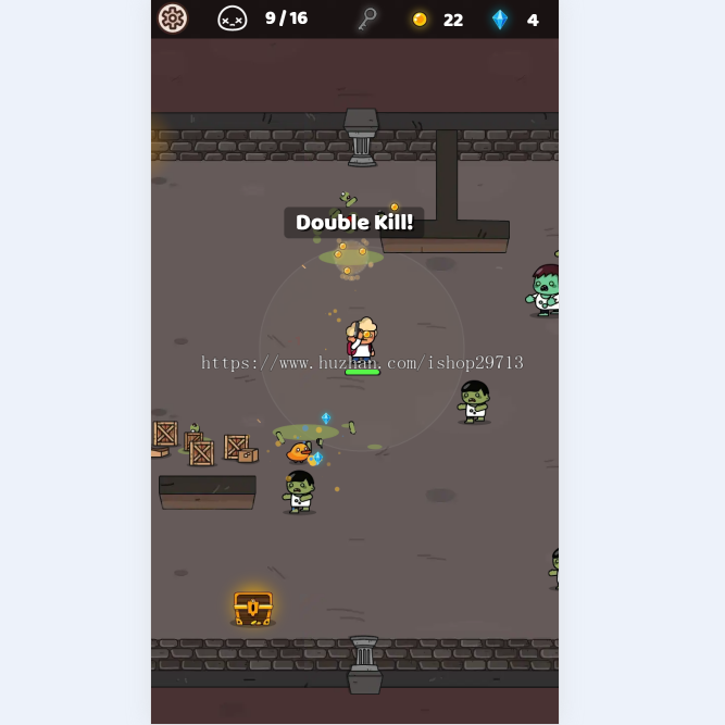 HTML5休闲小游戏《史蒂夫和鸭子射手》带广告接口