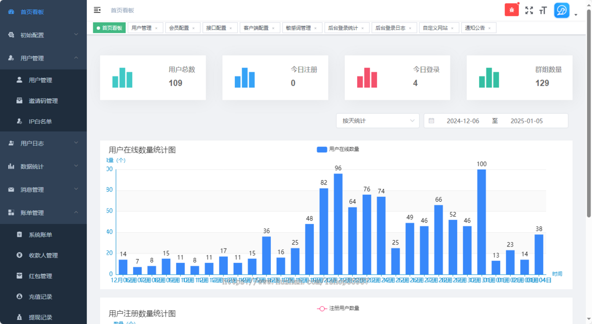 2025款高性能IM即时通讯原生APP双端+pc端(可自定义链接,可带商城)