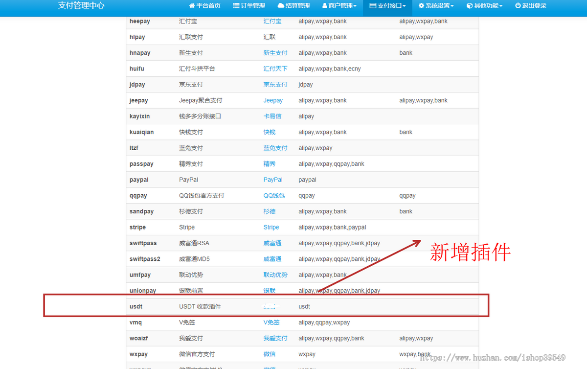 2025新增usdt插件新版彩虹易支付源码支持当面付50种支付插件免签约支付聚合支付系统