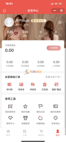 成人用品商城公众号小程序系统/带采集/内置12套模板一件载入
