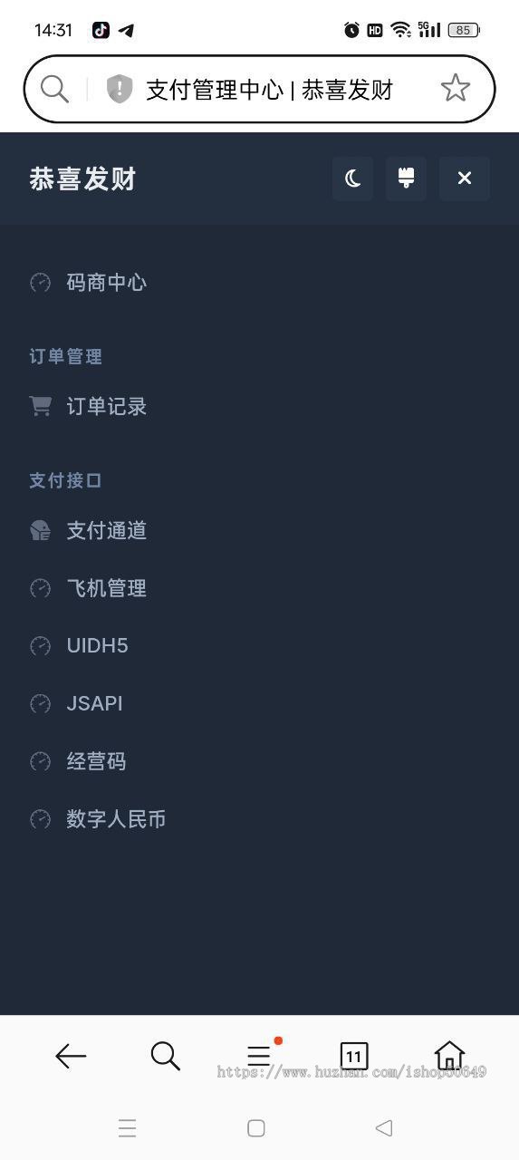 UID免签个人支付h5金条