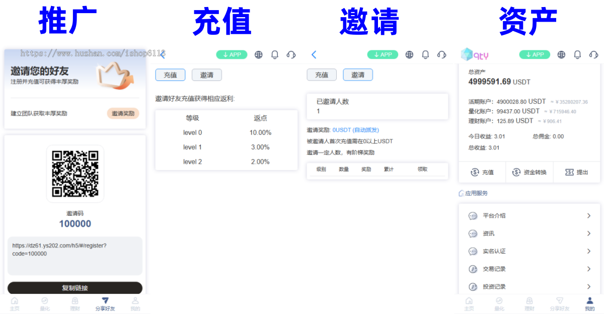 量化理财系统源码/投资理财系统源码/多语言理财源码/AI量化理财源码
