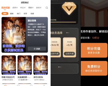 2025升级版全新视频短剧APP系统影视点播小程序/付费视频/代理/会员分销收益H5