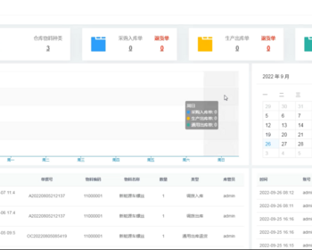 ERP/MES/WMS仓库管理系统，带移动端，有安装部署文档