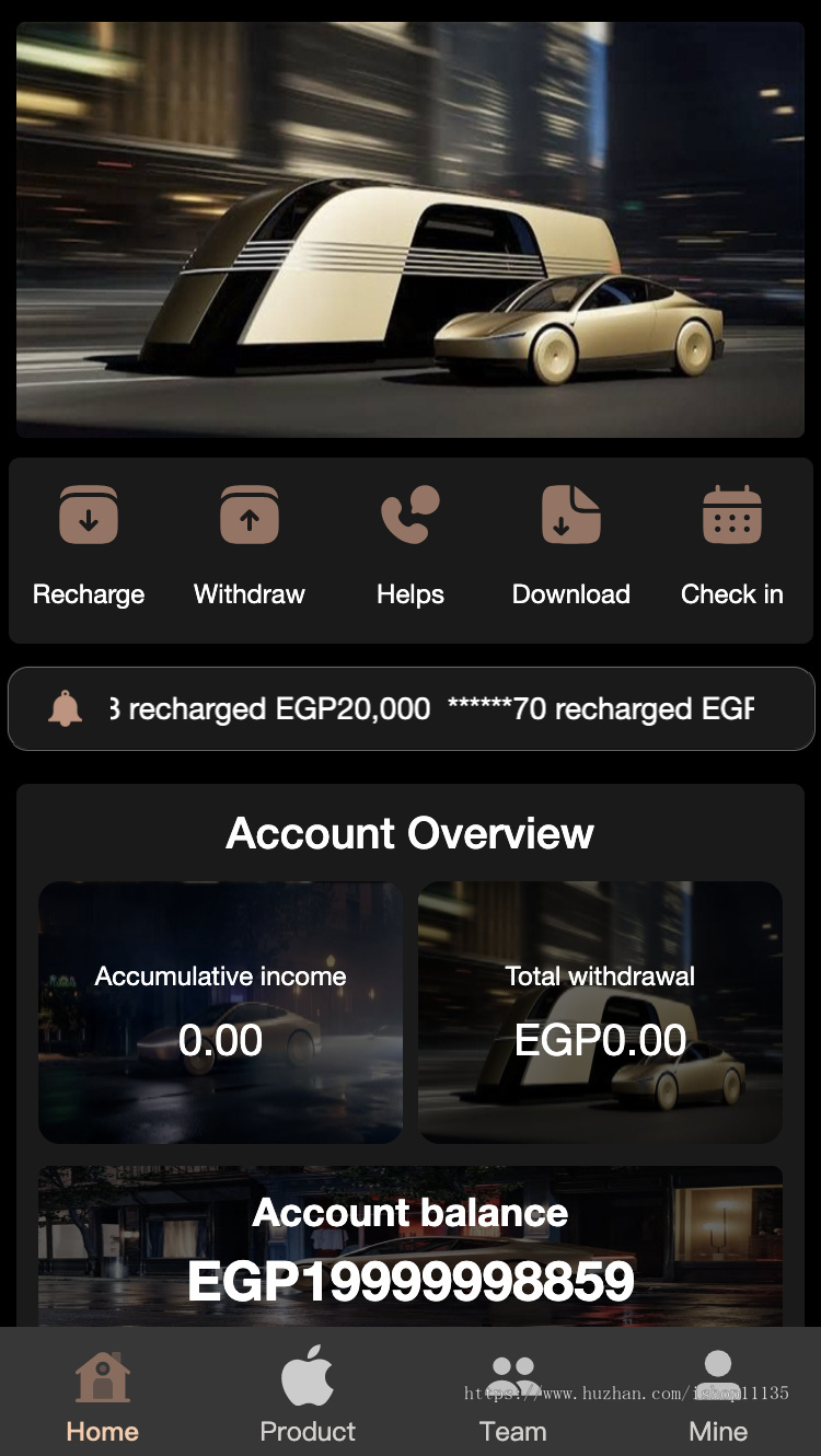 PHP海外版高端Apple、科技汽车、共享投资理财系统源码