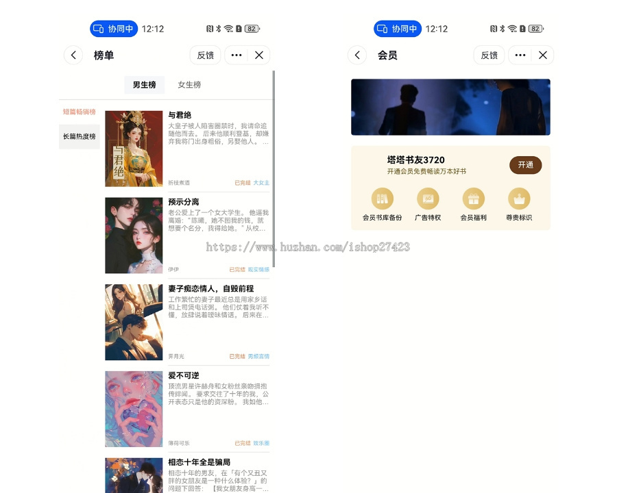 （运营中）小说公众号H5小程序源码搭建对接百度巨量推广自动采集支持二次开发