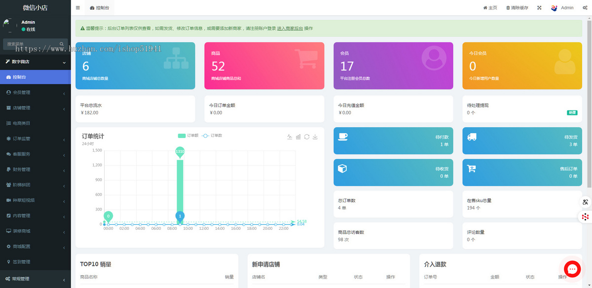 视频号分销推广带货微信小店橱窗全渠道打通小程序系统源码系统直装不加密