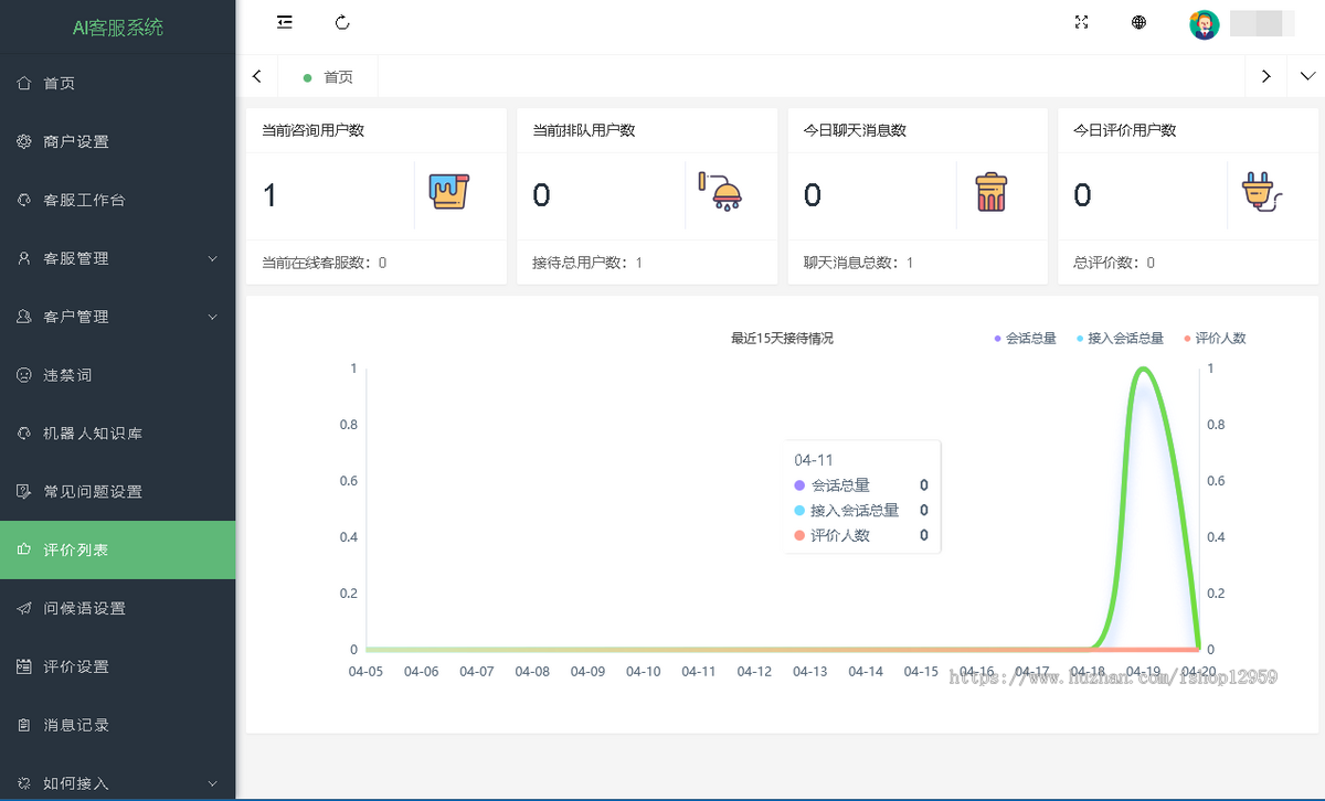 公司AI客服系统多种翻译语言防黑外贸版无限坐席在线网站客服系统机器人源码
