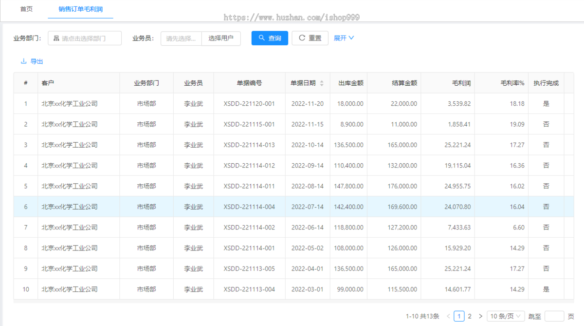 Finer 进销存系统