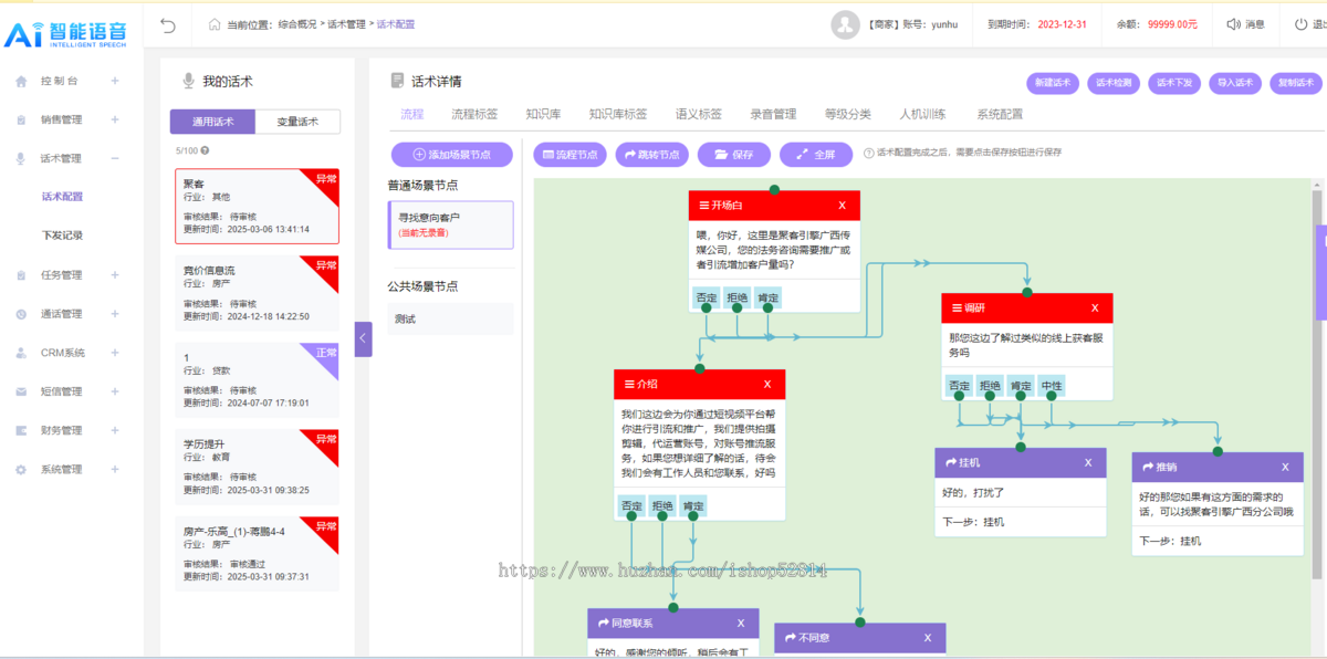 AI电销机器人系统智能在线外呼语音拨打软件自动拨打自动外呼自动呼叫转移系统二开