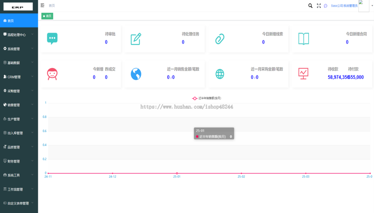 Java基于SaaS模式多租户ERP系统源码 企业ERP源码 ERP管理系统源码带APP