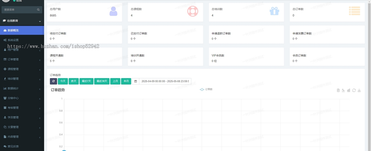 技能培训知识付费小程序diy装修音视频图文直播回放商城表单文章题库试卷活动报名资料