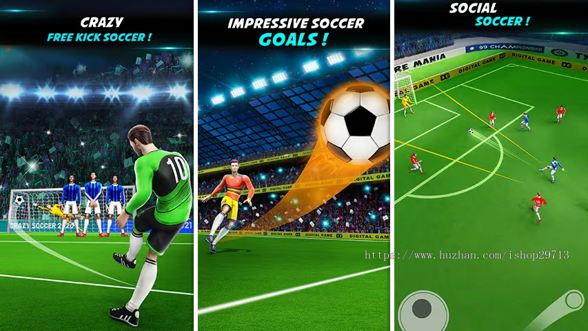 HTML5休闲小游戏《室内FootBall》带广告接口