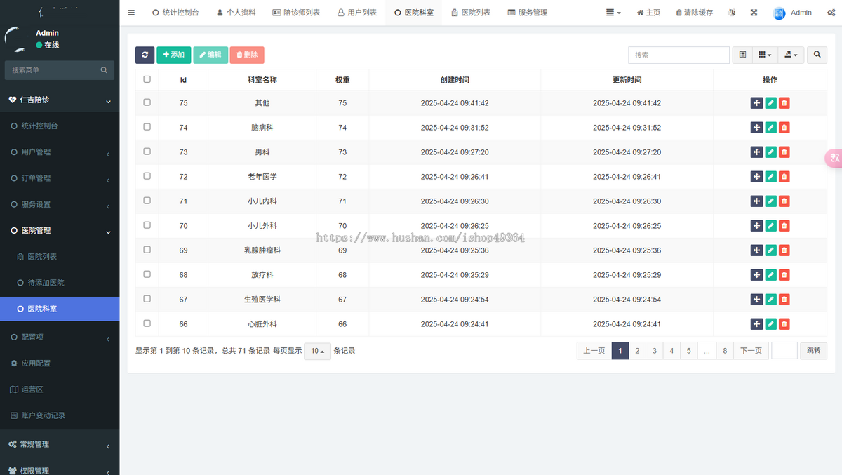 医院陪诊陪护微信小程序运营版，全部源码含后台可二次开发