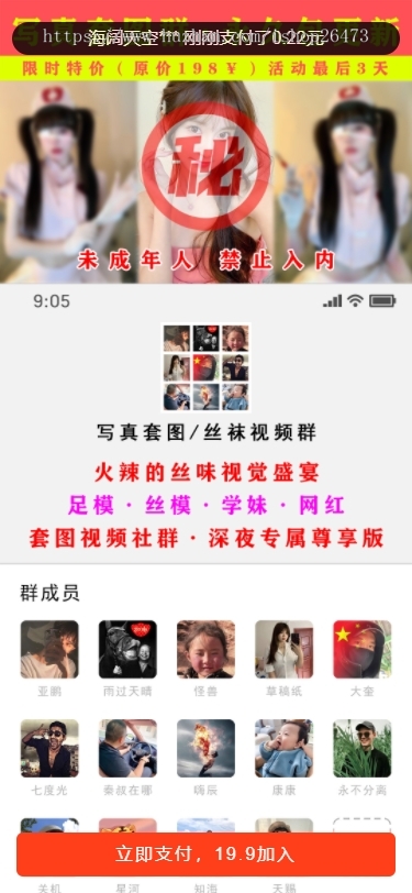 新版一条龙搭建付费进群对接赞赏码免签支付2025修复九块九付费进群系统源码带安装教程