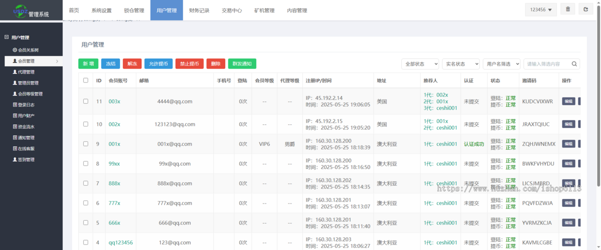 高端多语言理财系统源码/USDT货币量化交易源码/质押/多语言/理财/金融|投资/自动Wa矿