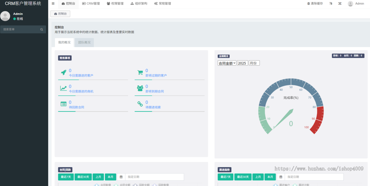 企业级云CRM系统源码|全端覆盖（Uniapp+H5+小程序+PC）|FastAdmin强力驱动|无加密