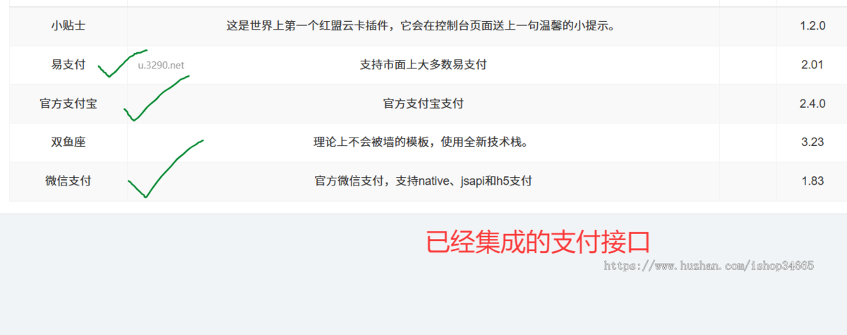 【红萌二开V2.8.8至尊发卡】对接了易支付个人自动发卡网商城源码发卡实体虚拟管理卡密