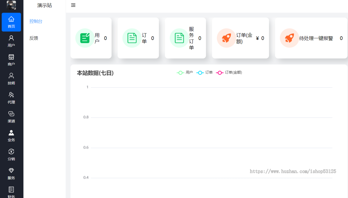 上门服务系统正版坑位saas账号