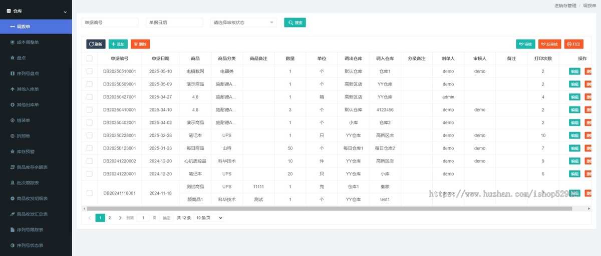 [运营版]企业级ERP进销存仓库管理扫码枪办公采购销售资金管理工厂生产多端小程序源码