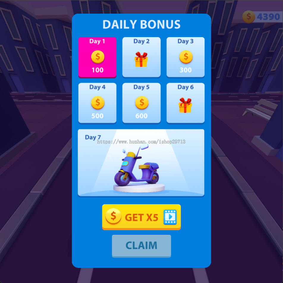 HTML5休闲小游戏《送报男孩跑酷》带广告接口