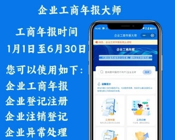 企业工商年报大师小程序-可设置自定义价格-0成本帮客户代报