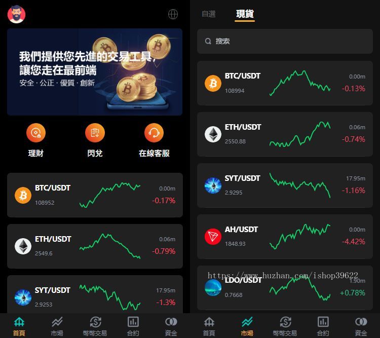 2025全新java综合四合一交易所多语言期权原创开发可定制开发股票交易所