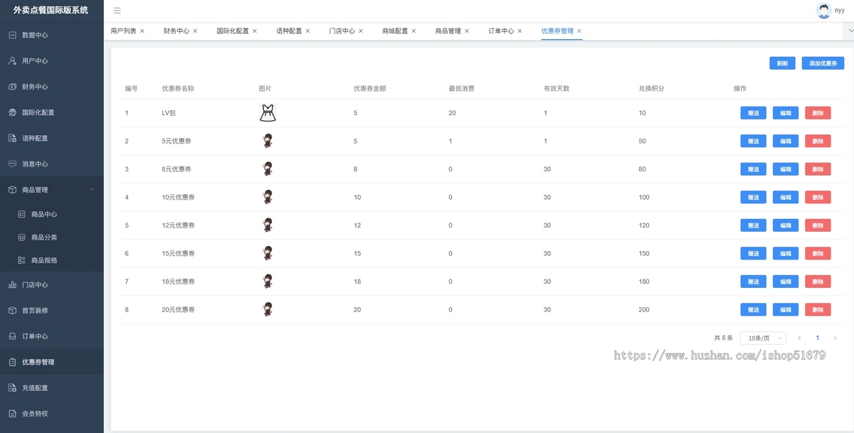 国际扫码点餐在线下单JAVA系统源码