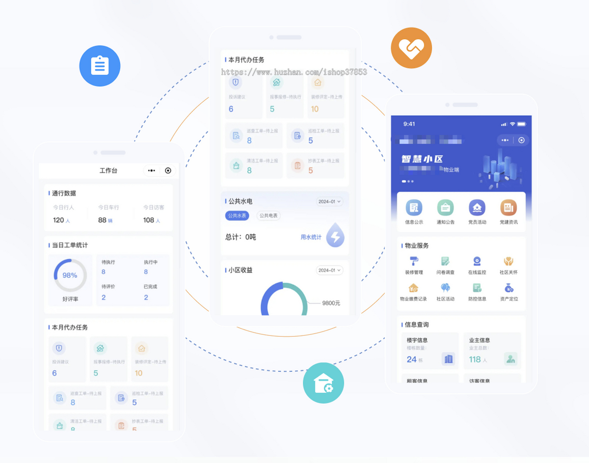 青云智慧小区管理系统源码交付