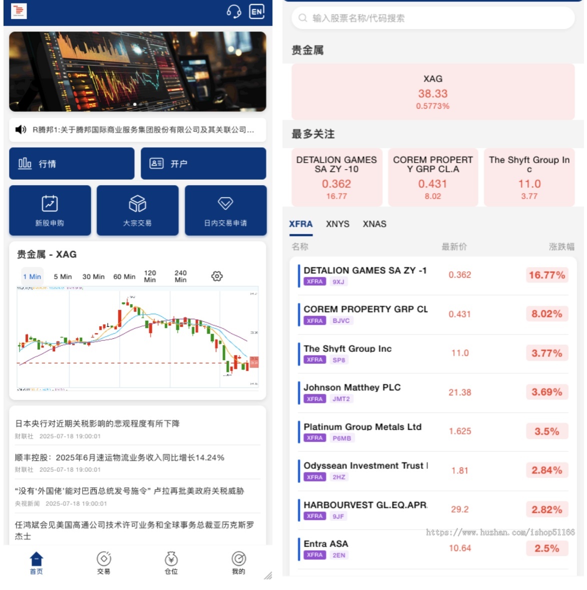 2025全新JAVA多语言股票可二开源码,新股申购/大宗交易/VIP抢筹/日内交易