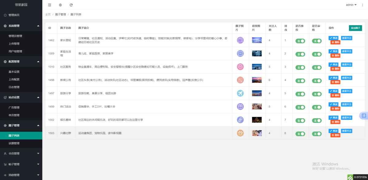 2025更新APP小程序圈子H5论坛程序交友博客活动发布