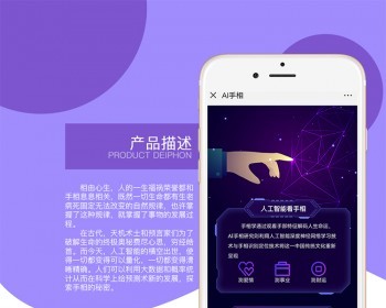 2026新版微信公众号ai面相源码看手相面相八字算命运势事业情感线大师独立版系统