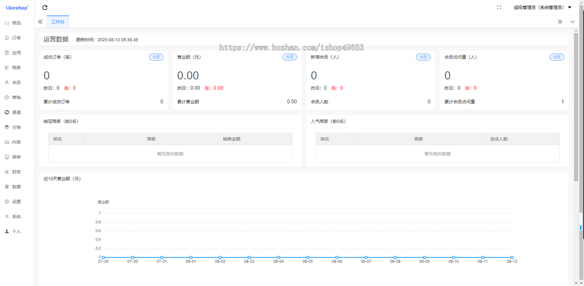多商户商城系统-PHP