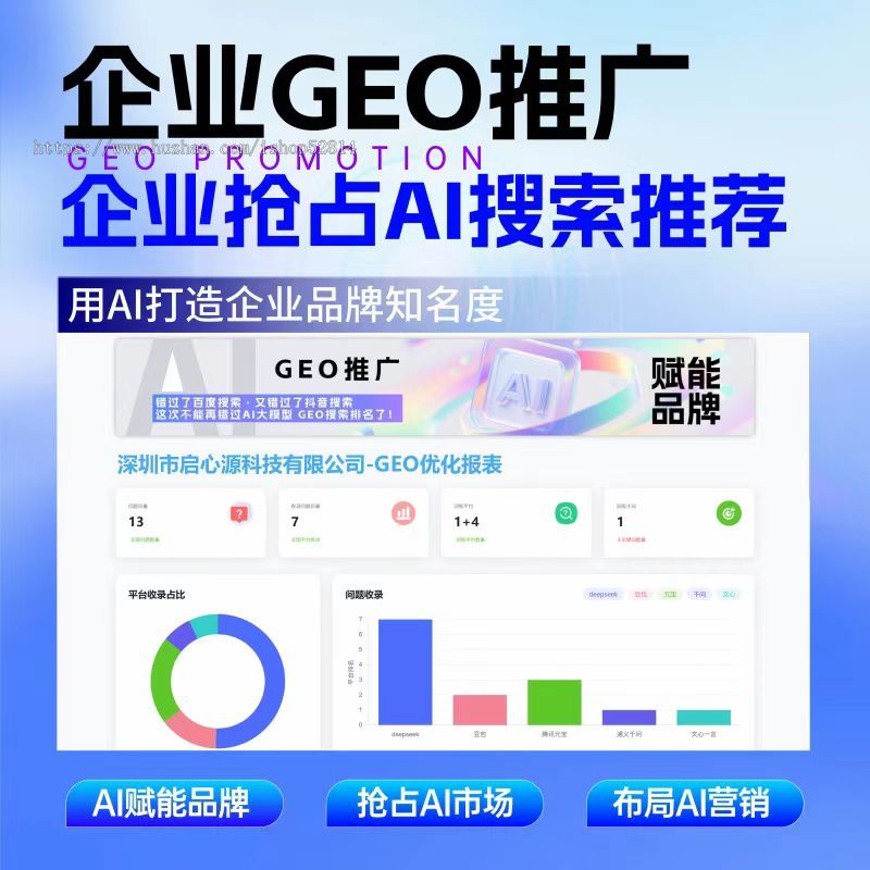GEO优化系统DeepSeek排名优化豆包文小言大模型推荐结果AI搜索推荐/AI搜索优化）化源