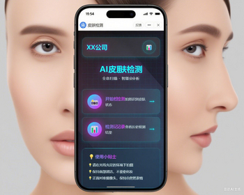 AI皮肤检测抖音快手微信小程序看广告流量主开源