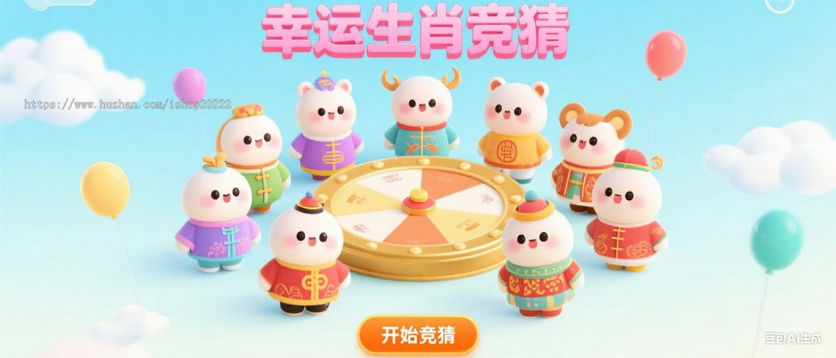 幸运生肖竞数字猜抖音快手微信小程序看广告流量主开源