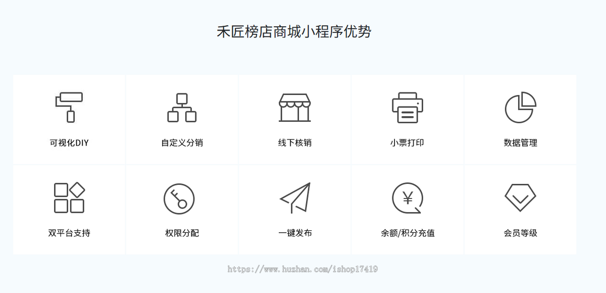 禾匠榜店商城正版小程序坑位SaaS账号合伙人低价拿货全插件链动2+1组合商品多商户