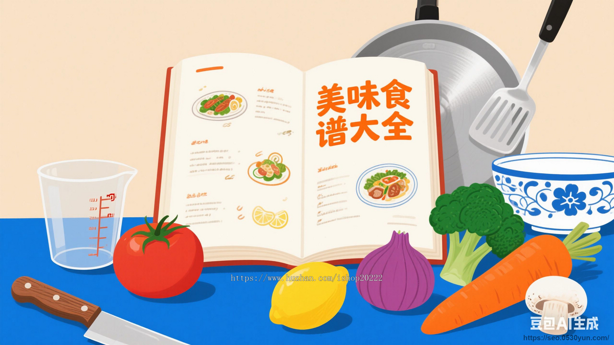 菜谱食谱抖音快手微信小程序看广告流量主开源