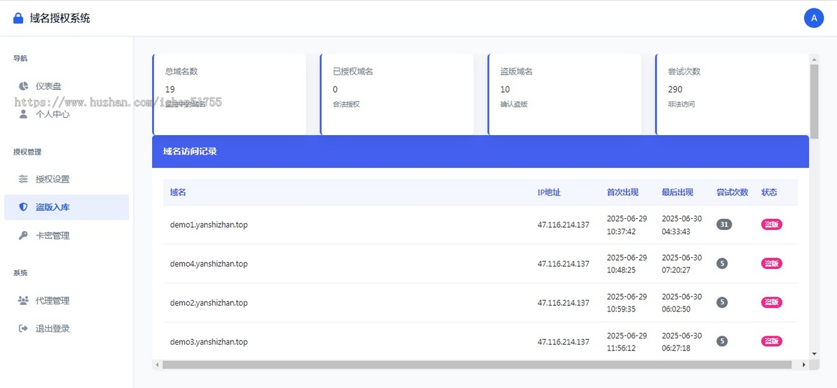 058域名授权验证系统源码 v1.2（开源版）/域名授权验证系统源码 v1.2开源版【00068】